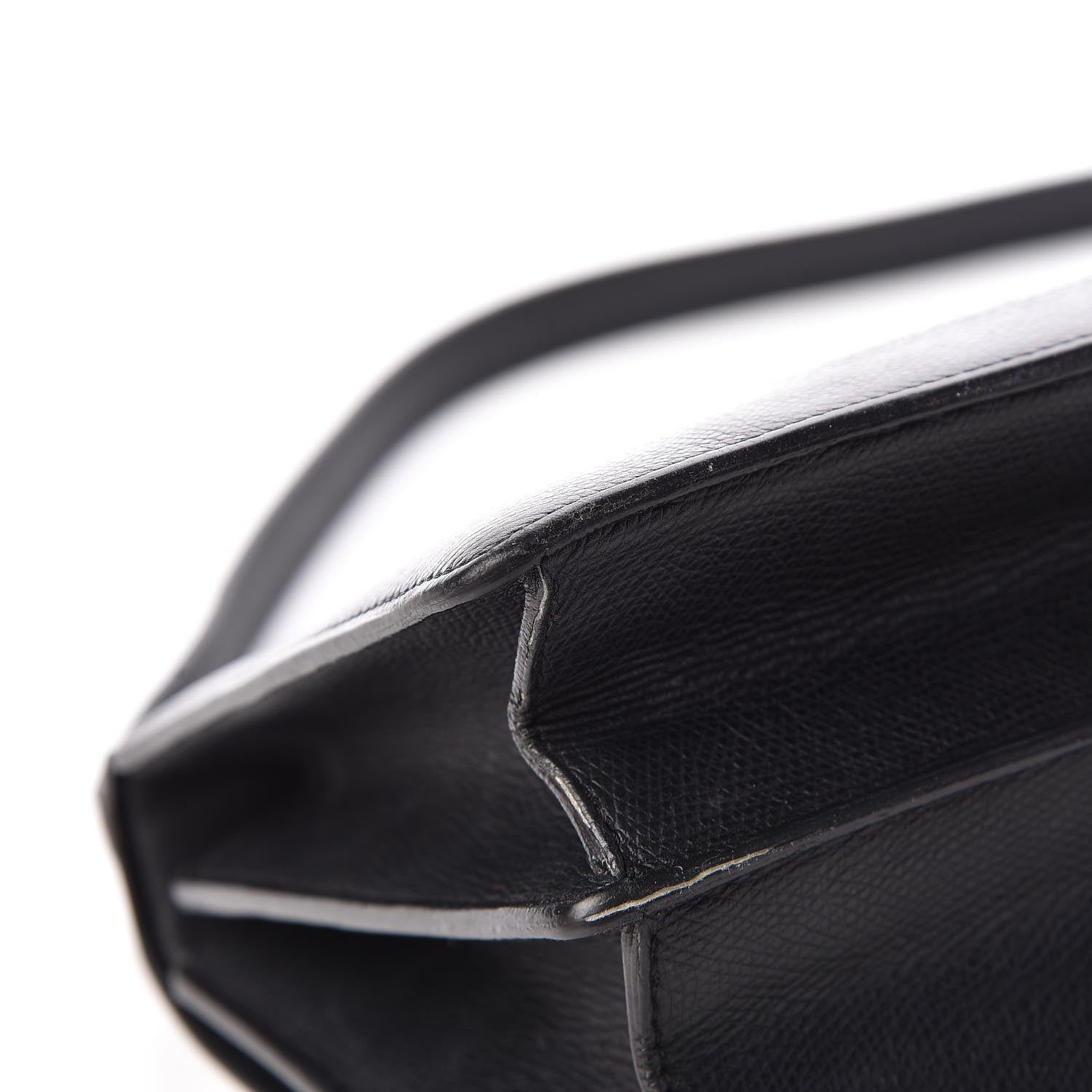 Celine Baby Grained Calfskin Small Case Flap Black 16 of 17