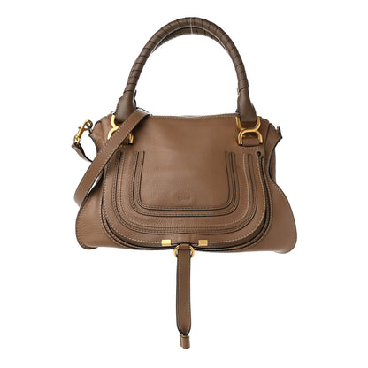 Chloe Calfskin Medium Marcie Satchel Nut 1 of 11