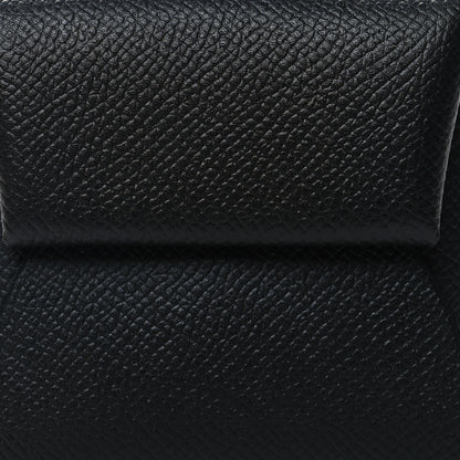 Hermes Epsom Bastia Coin Purse Black 7 of 7