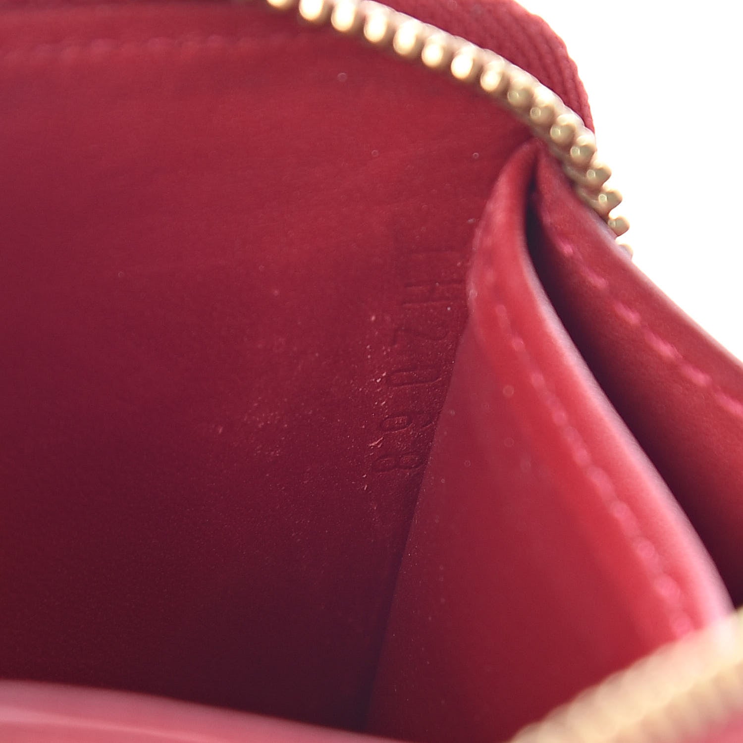 Louis Vuitton Vernis Zippy Coin Purse Pomme D'Amour 7 of 11