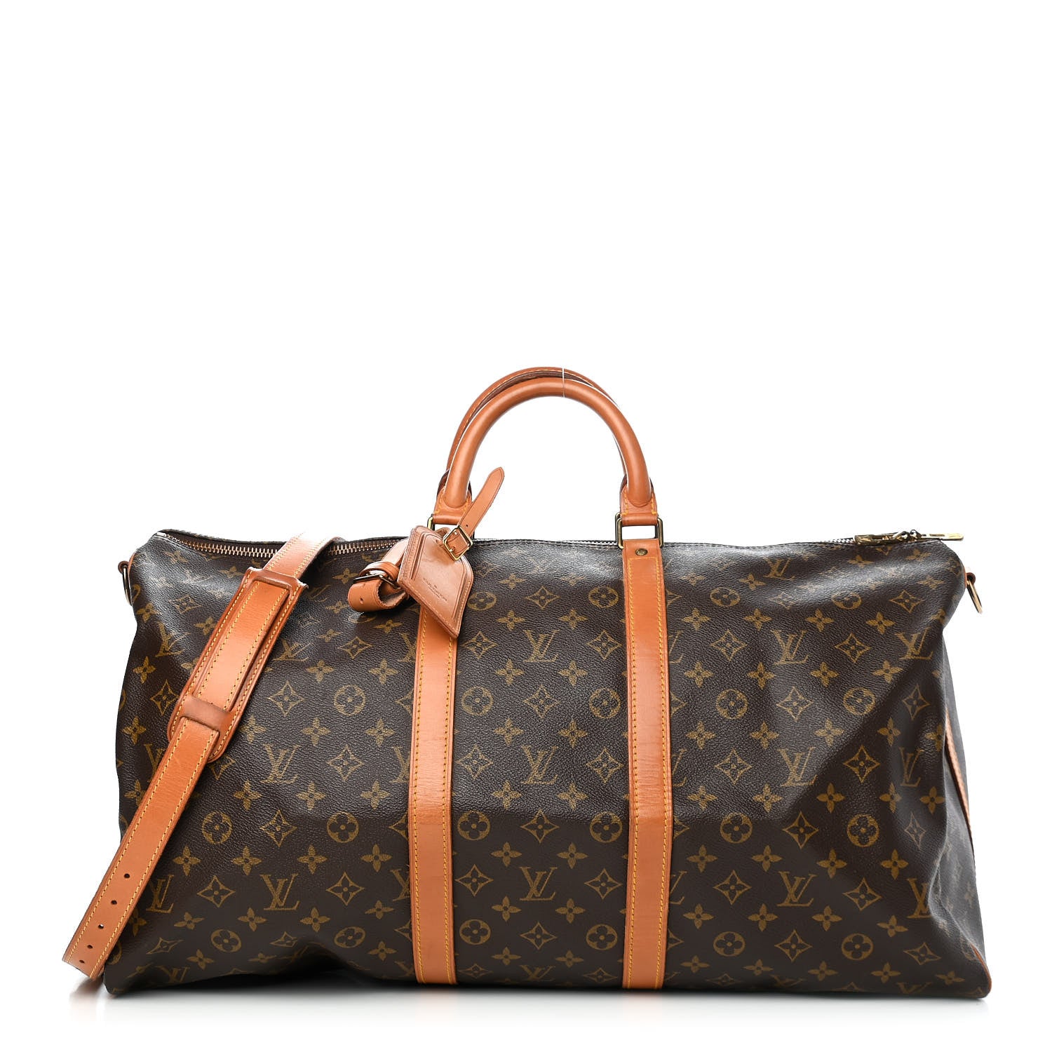 Louis Vuitton Monogram Keepall Bandouliere 55 1 of 9