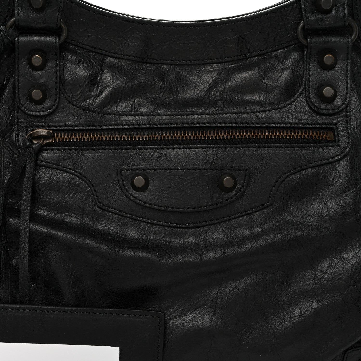 Balenciaga Agneau Classic Hardware Velo Black 9 of 11
