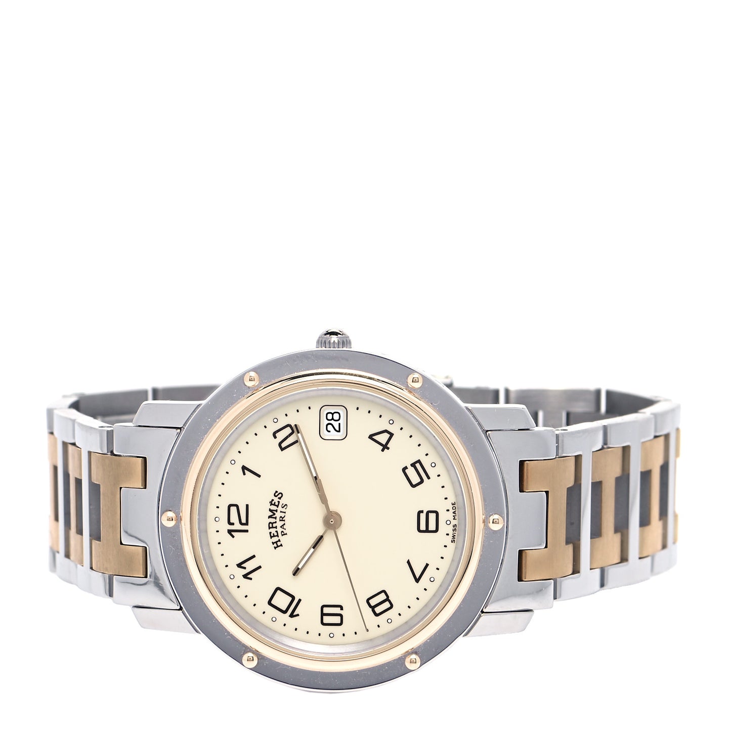 Stainless Steel 36mm Clipper Quartz Watch