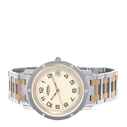 Hermes Stainless Steel 36mm Clipper Quartz Watch 2 of 4