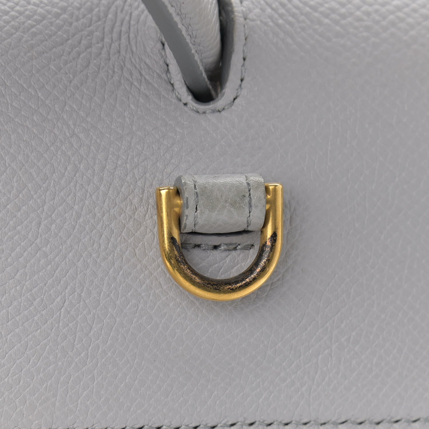 Celine Grained Calfskin Micro Belt Bag Cloud 14 of 21