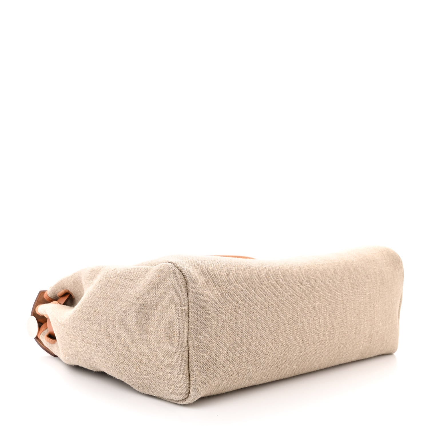 Hermes Toile De Camp Vache Hunter Herbag Zip Retourne 31 PM Ficelle Naturel 5 of 11