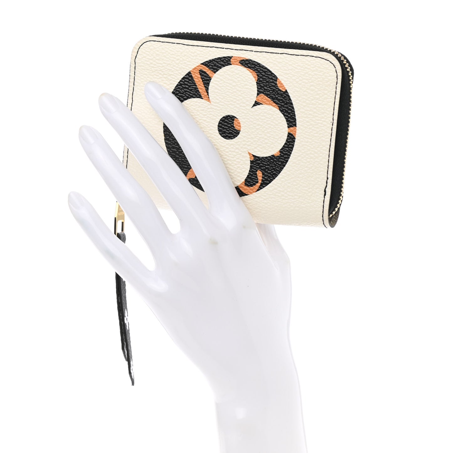 Monogram Giant Jungle Zippy Coin Purse Ivory