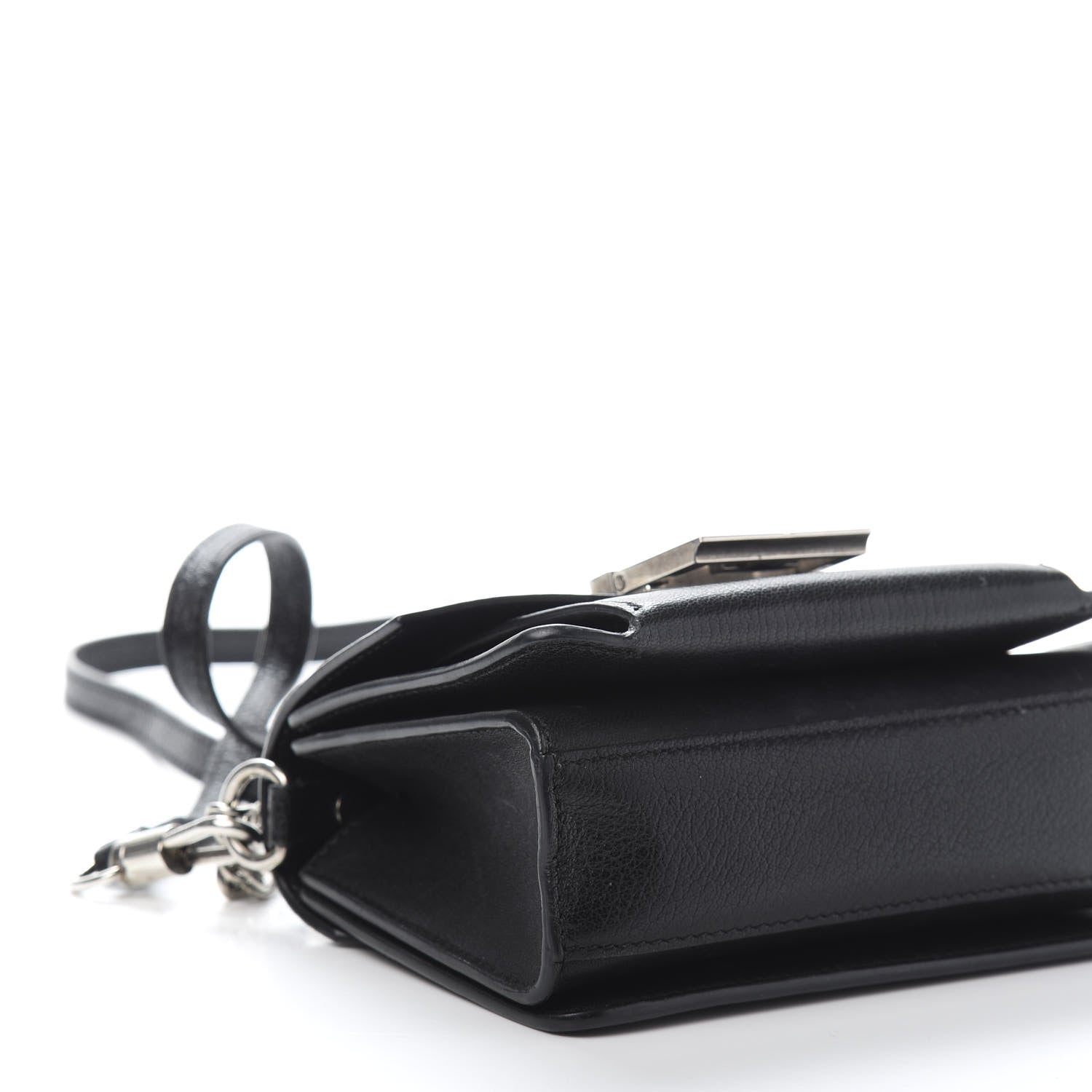 Givenchy Goatskin Mini GV3 Shoulder Bag Black 8 of 10