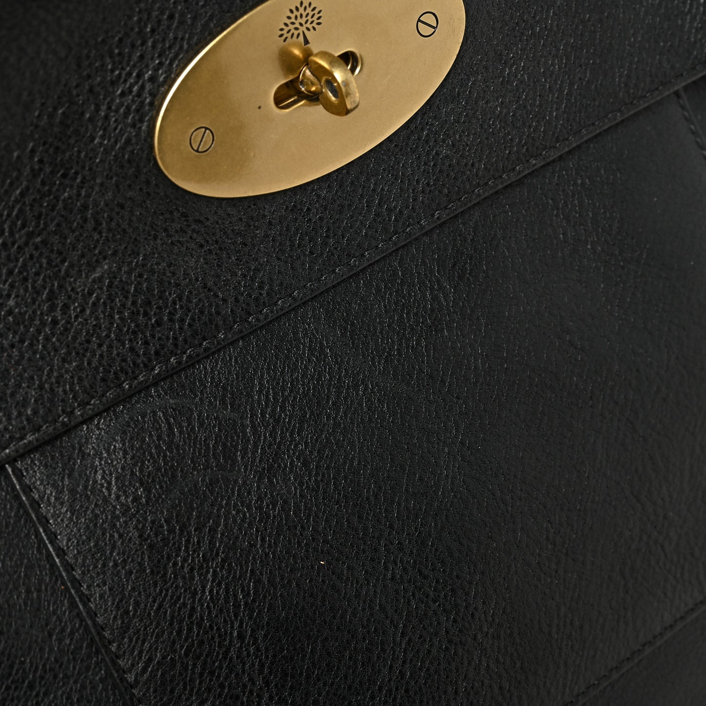 Natural Grain Calfskin Antony Messenger Crossbody Black