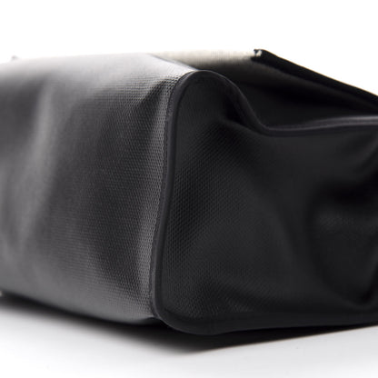 Hermes Toile H Berline Vache Hunter Herbag Zip PM 31 Black Ecru 7 of 9