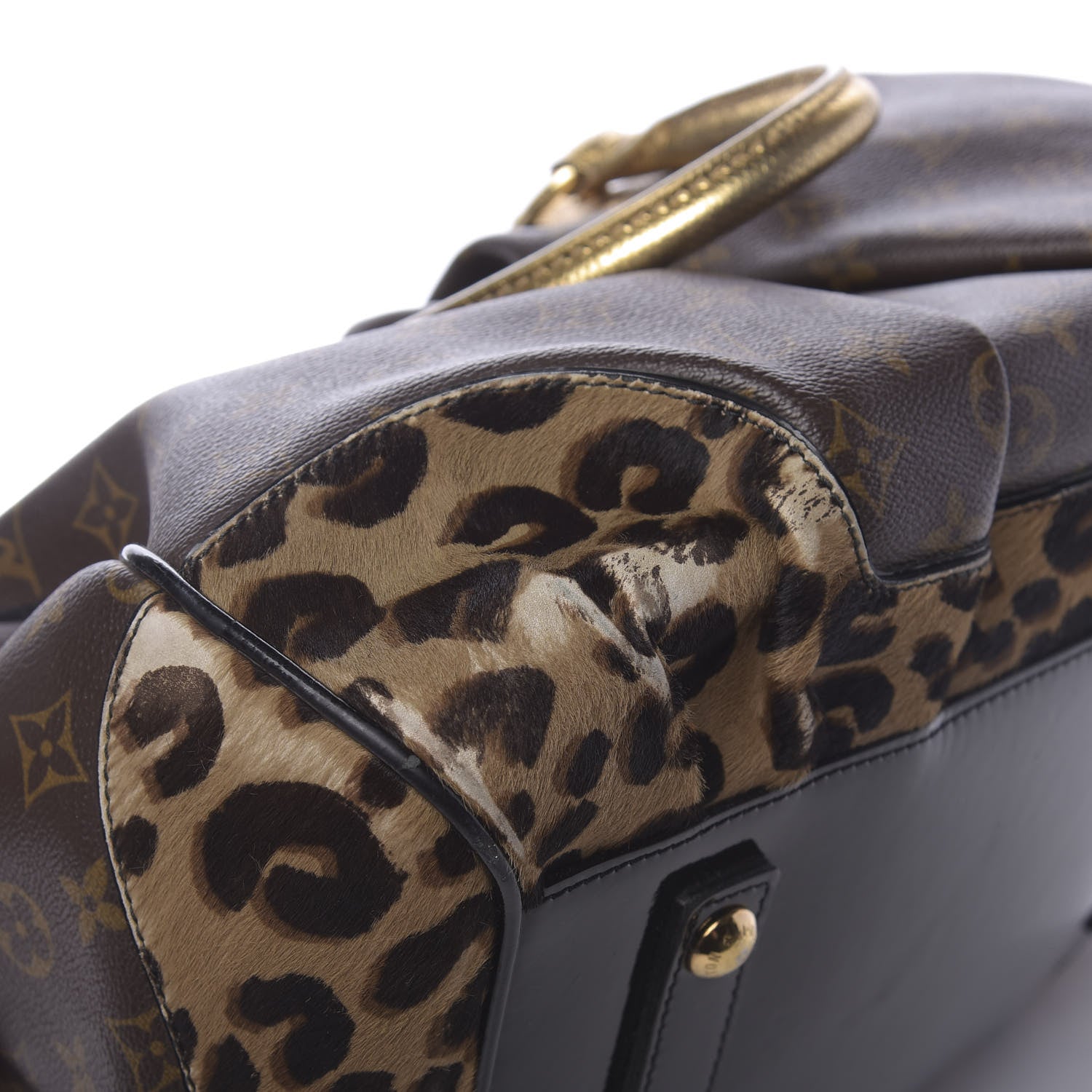 Louis Vuitton Monogram Leopard Stephen Bag 13 of 14