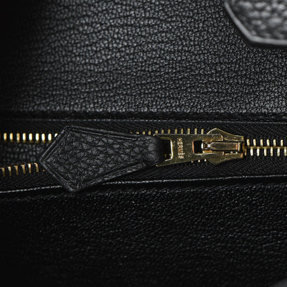 Hermes Togo Birkin 25 Black 14 of 31