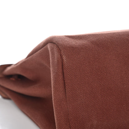 Hermes Toile Vache Calfskin Herbag 2 in 1 36 MM Natural 12 of 22