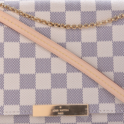 Louis Vuitton Damier Azur Favorite MM 9 of 12