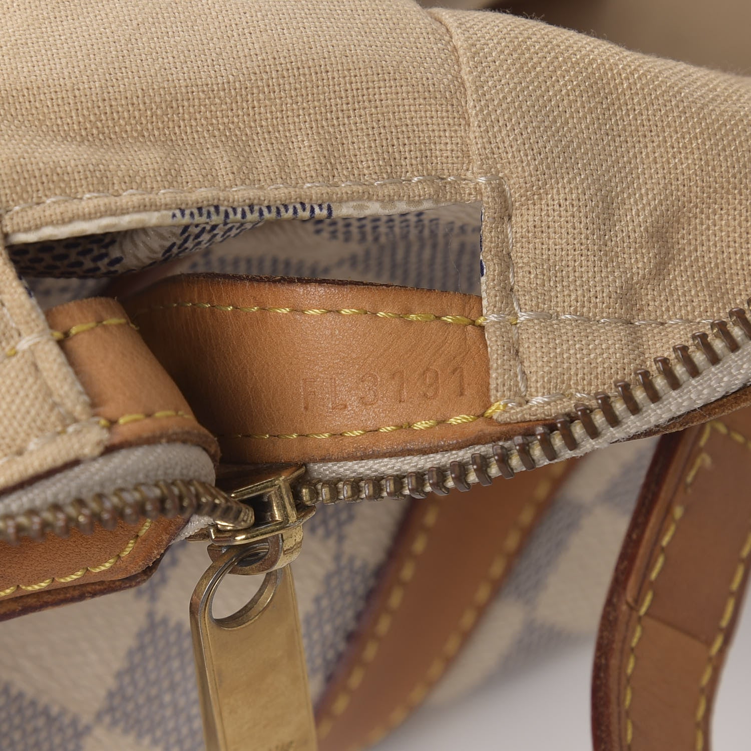 Louis Vuitton Damier Azur Stresa PM 9 of 14