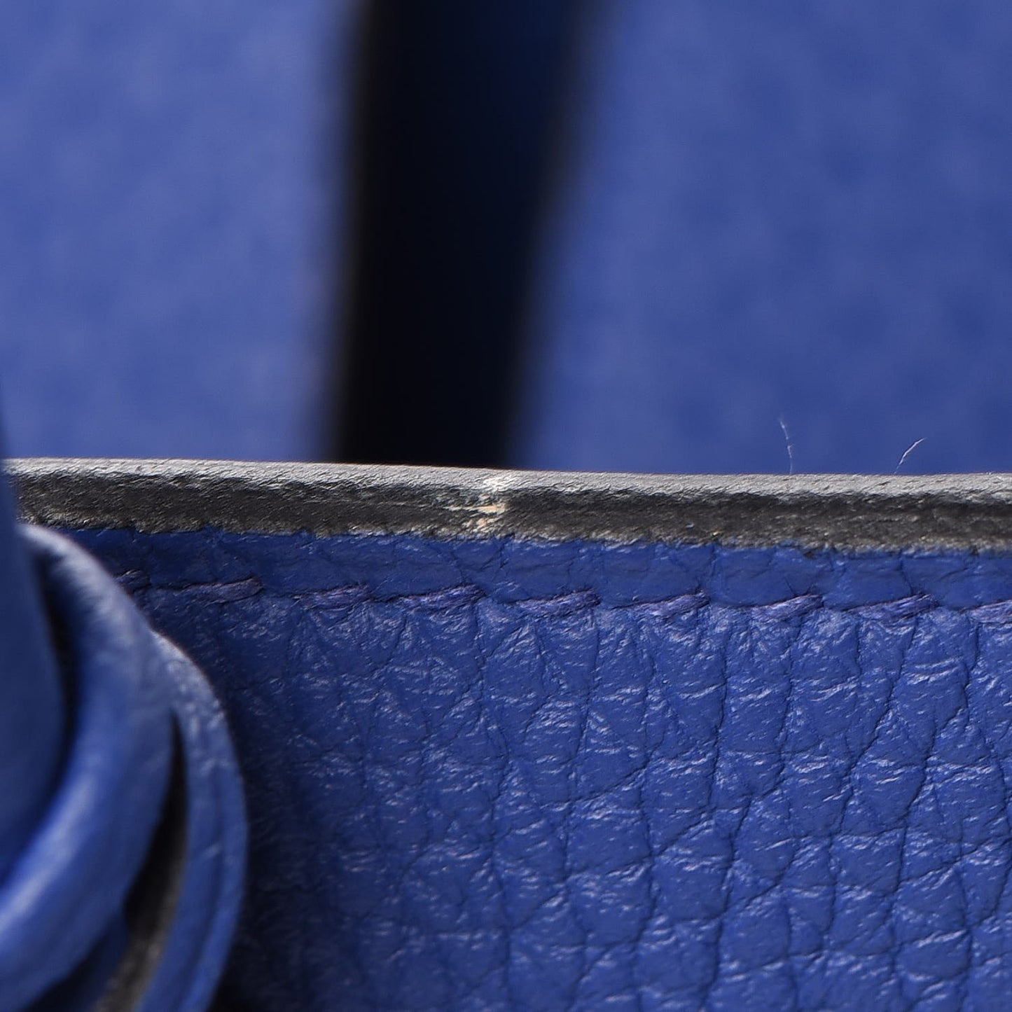 Togo Birkin 25 Bleu Electrique