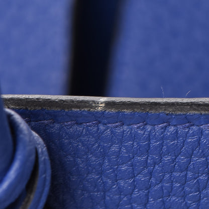 Hermes Togo Birkin 25 Bleu Electrique 26 of 26