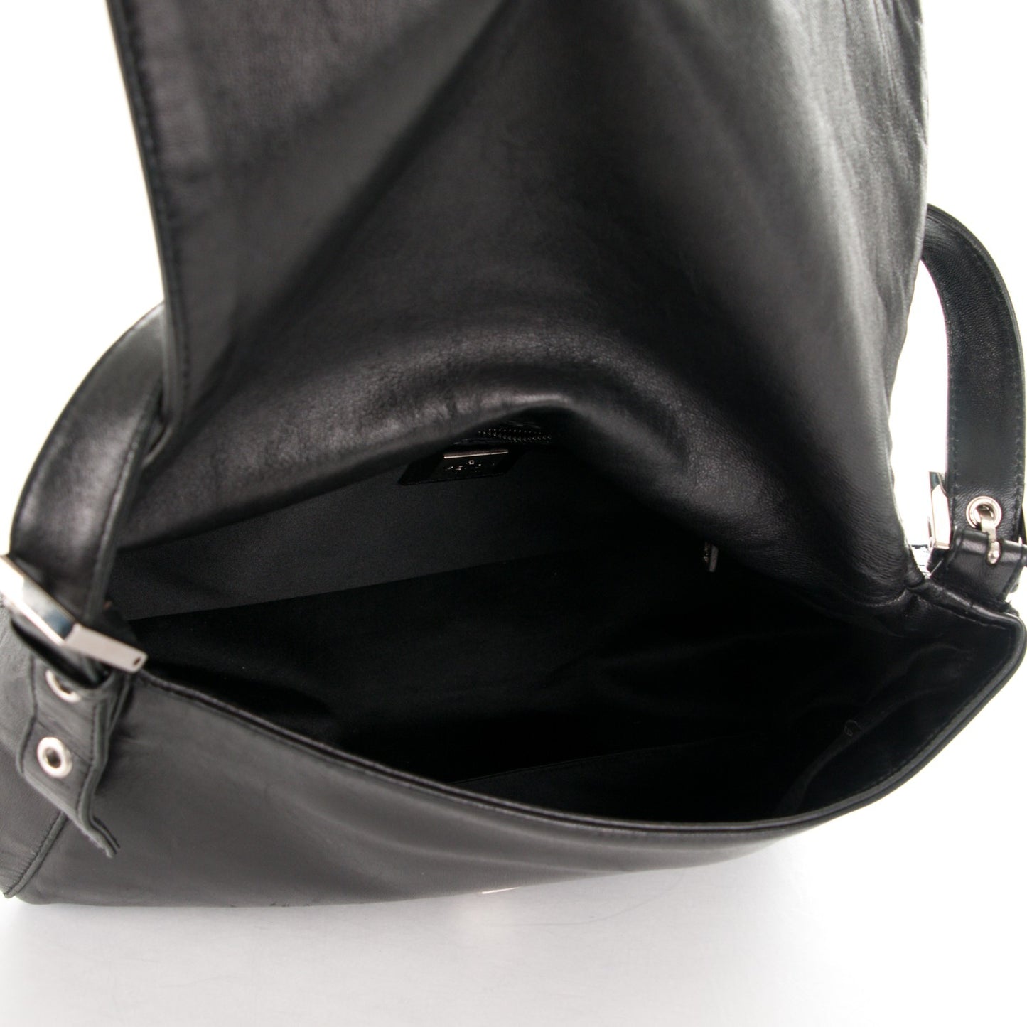 Calfskin Forever Mama Baguette Black