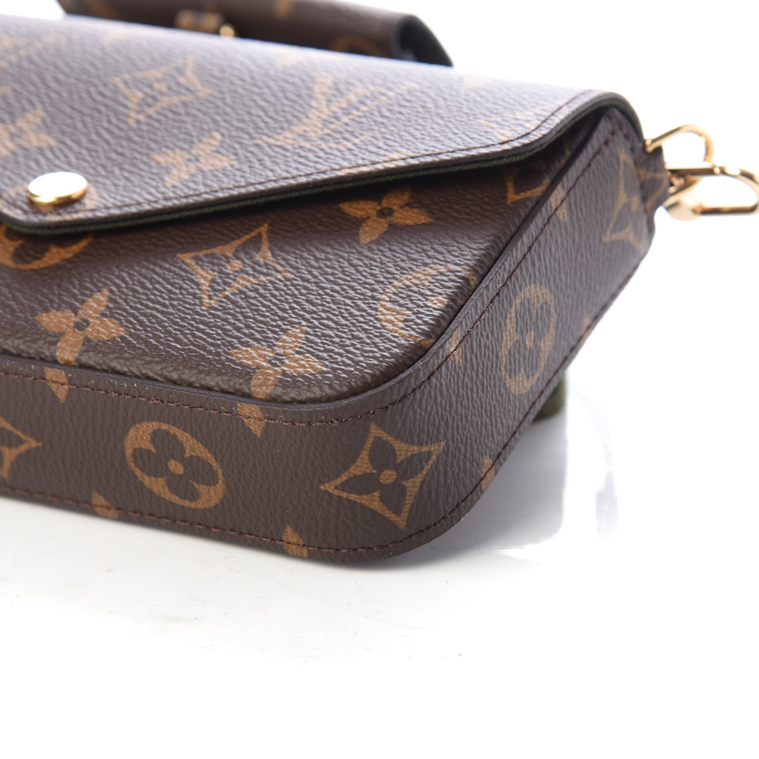 Louis Vuitton Monogram Felicie Strap & Go Kaki 8 of 8