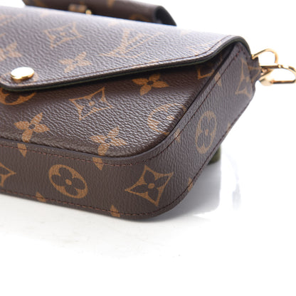 Louis Vuitton Monogram Felicie Strap & Go Kaki 8 of 8