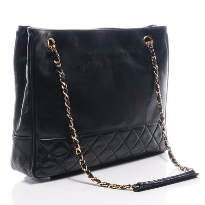Chanel Lambskin Shoulder Bag Black 3 of 10