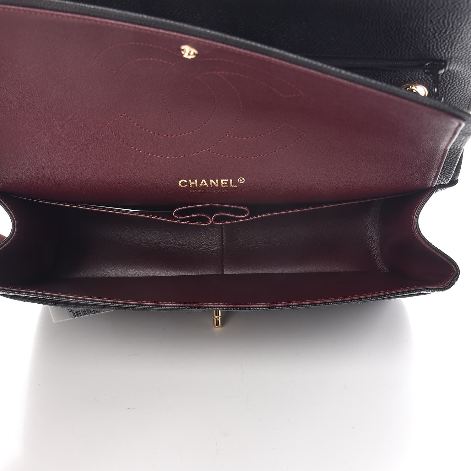 Chanel Caviar Quilted Jumbo Double Flap Black 5 of 11