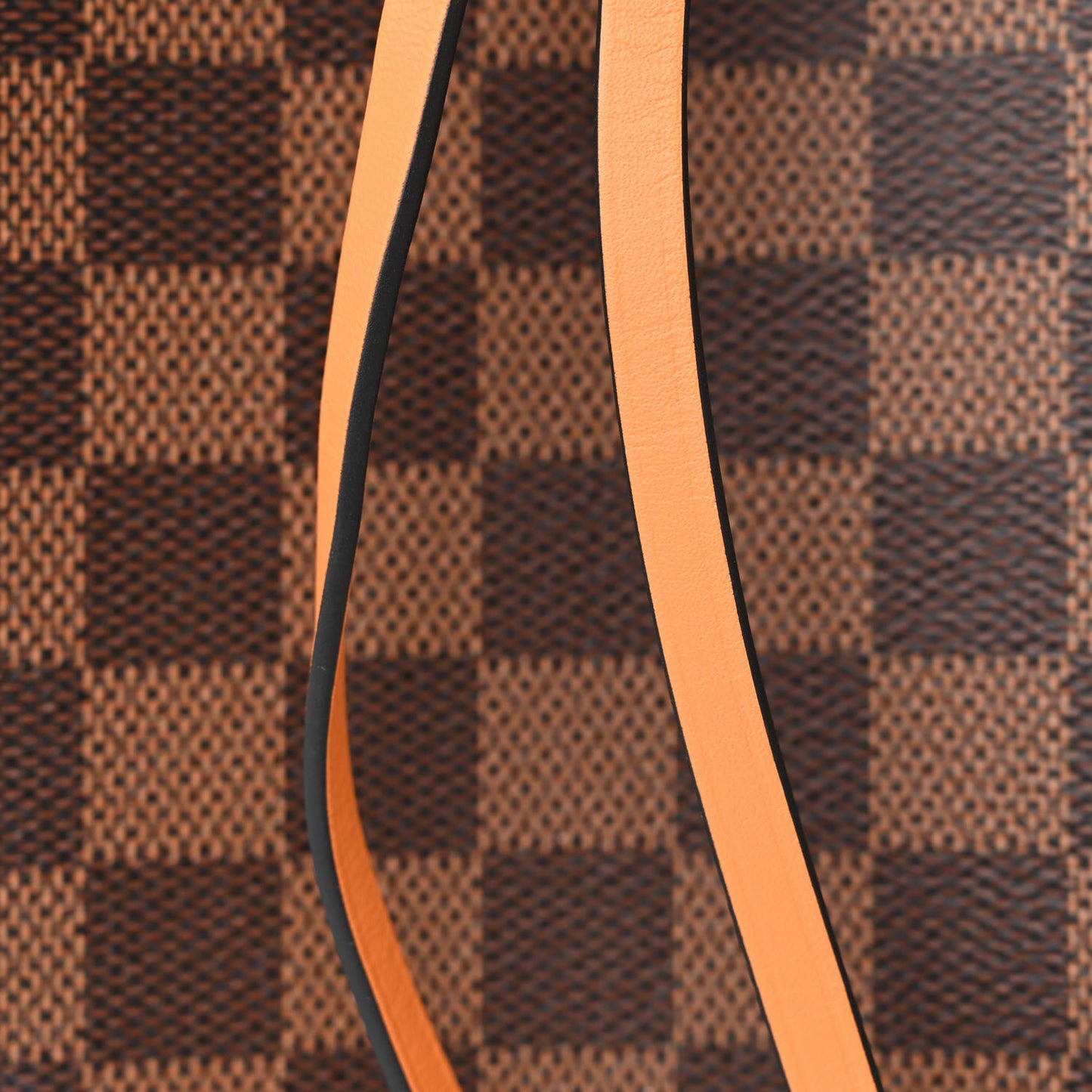 Damier Ebene Neonoe MM Safran
