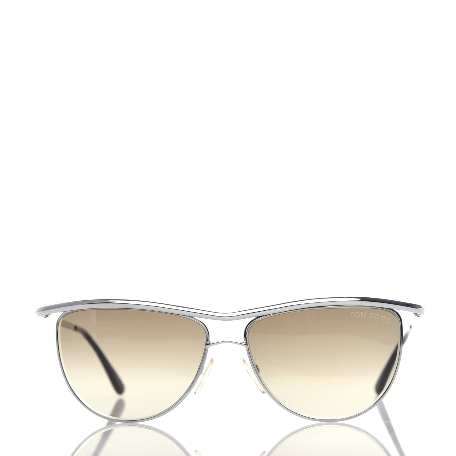 Tom Ford Helene TF182 Sunglasses Silver 3 of 7