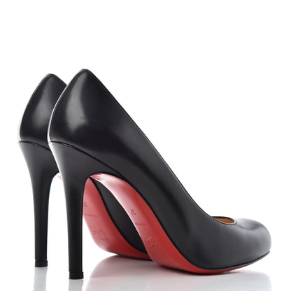 Christian Louboutin Kid Simple 100 Pumps 37 Black 4 of 10