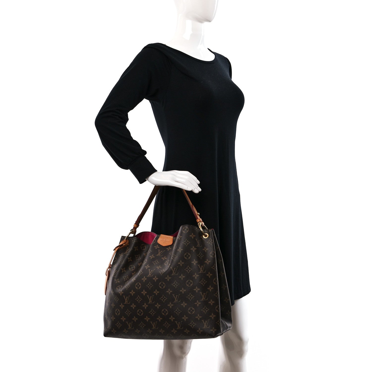 Louis Vuitton Monogram Graceful MM Pivoine 2 of 12