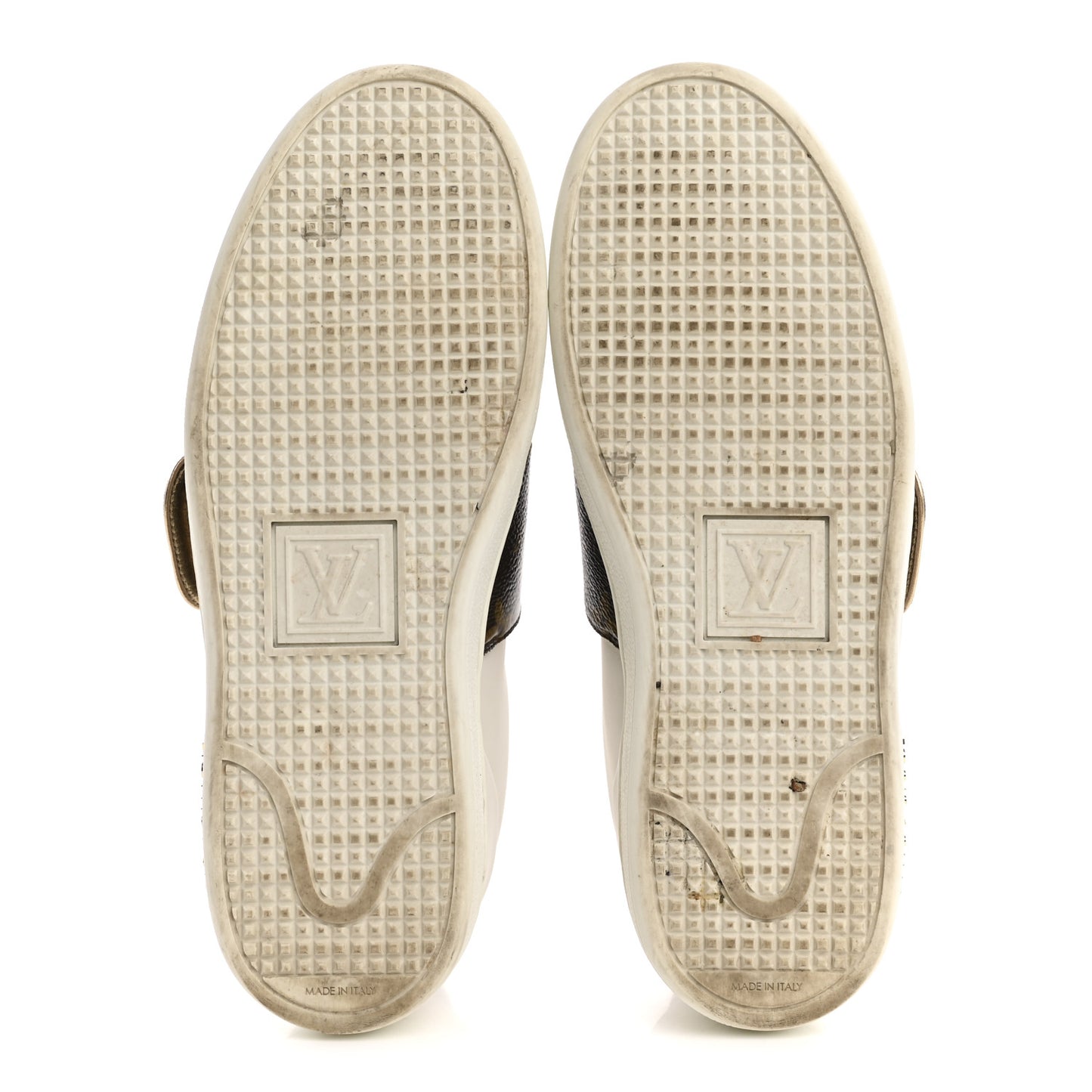 Calfskin Monogram Frontrow Sneaker 36 White