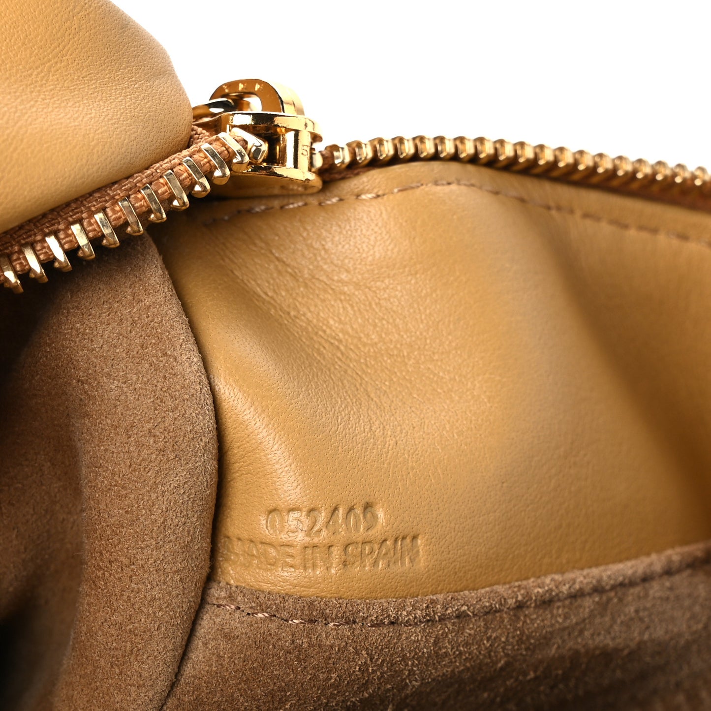 Calfskin Small Puzzle Bag Sahara