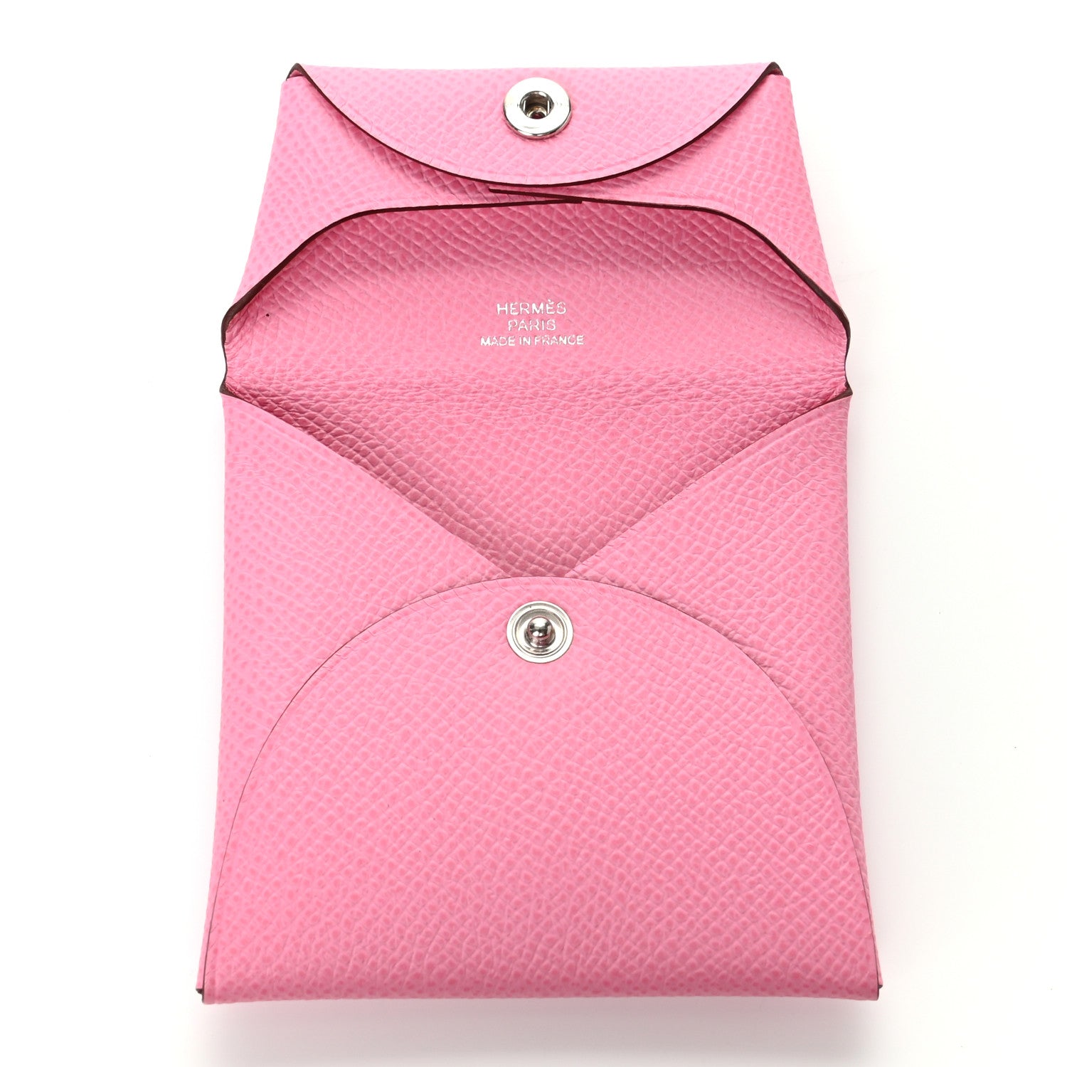 Hermes Epsom Bastia Coin Purse 5P Pink 5 of 8