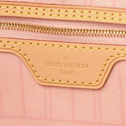 Louis Vuitton Damier Azur Neo Neverfull GM Rose Ballerine 6 of 8