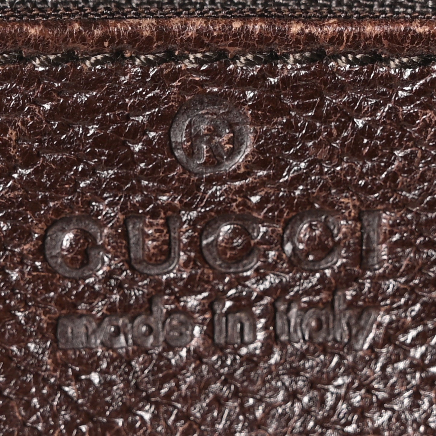 Monogram Abbey Messenger Bag Dark Brown