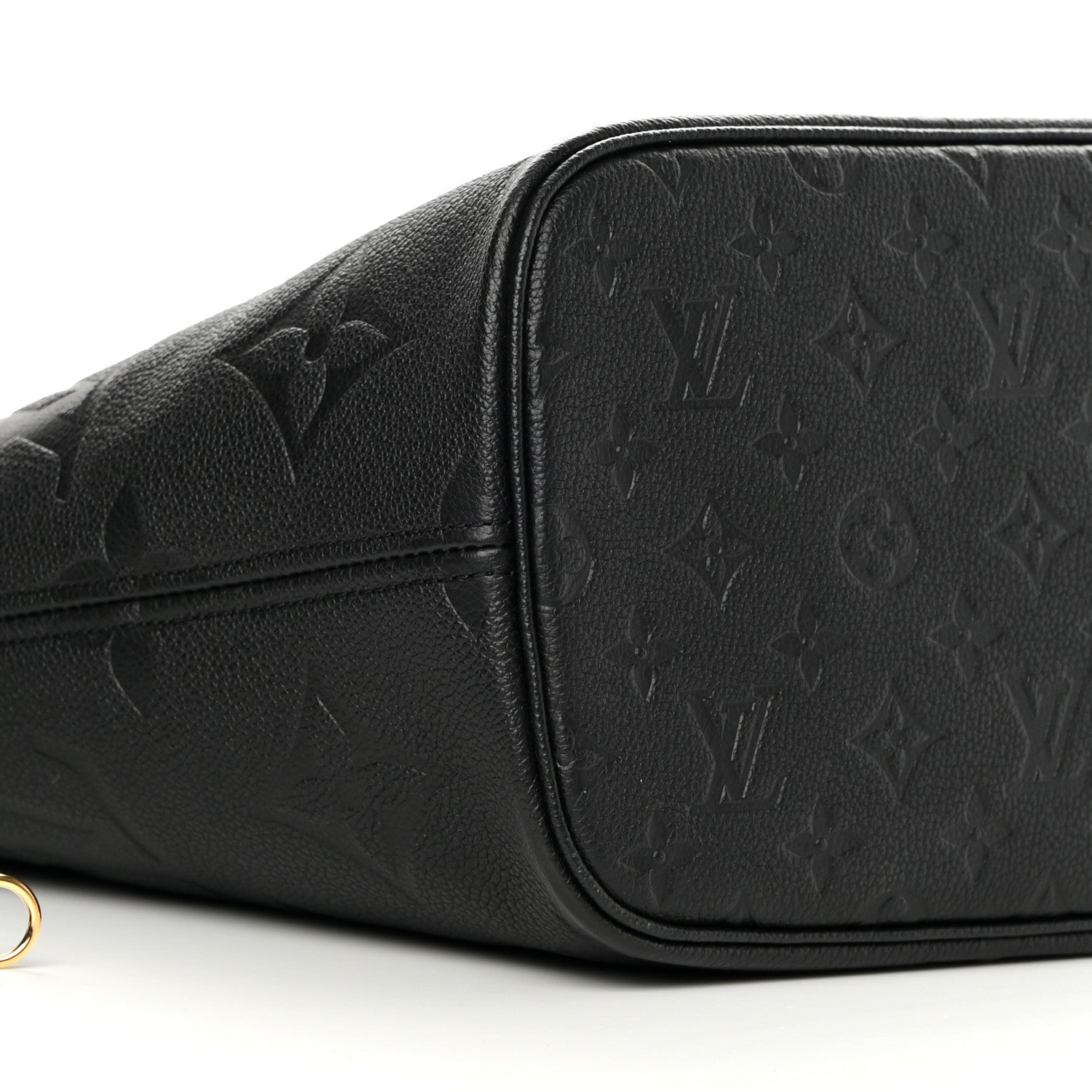 Louis Vuitton Empreinte Monogram Giant Neverfull MM Black 9 of 11