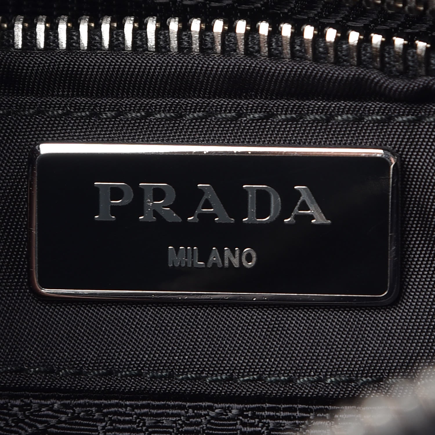 Prada Tessuto Nylon Bomber Messenger Black 8 of 10