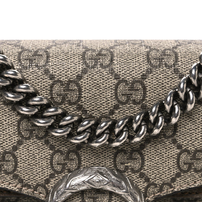 Gucci GG Supreme Monogram Mini Dionysus Shoulder Bag Taupe 8 of 11
