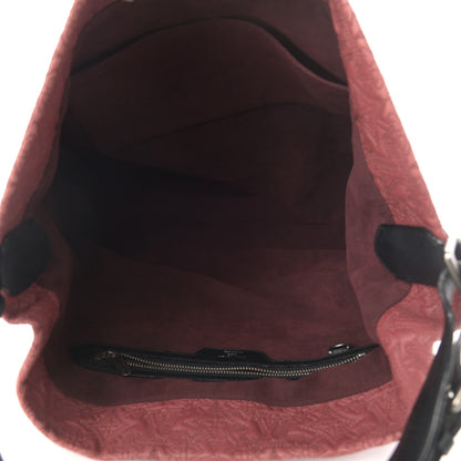 Louis Vuitton Monogram Lambskin Antheia Hobo PM Framboise 5 of 13