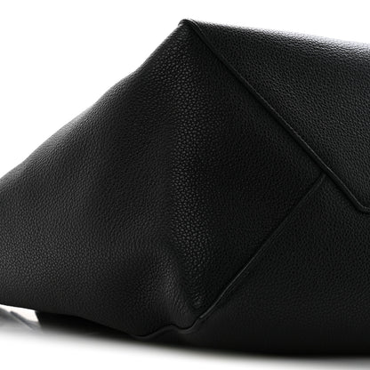 Celine Soft Grained Calfskin Small Belt Cabas Phantom Black 9 of 10