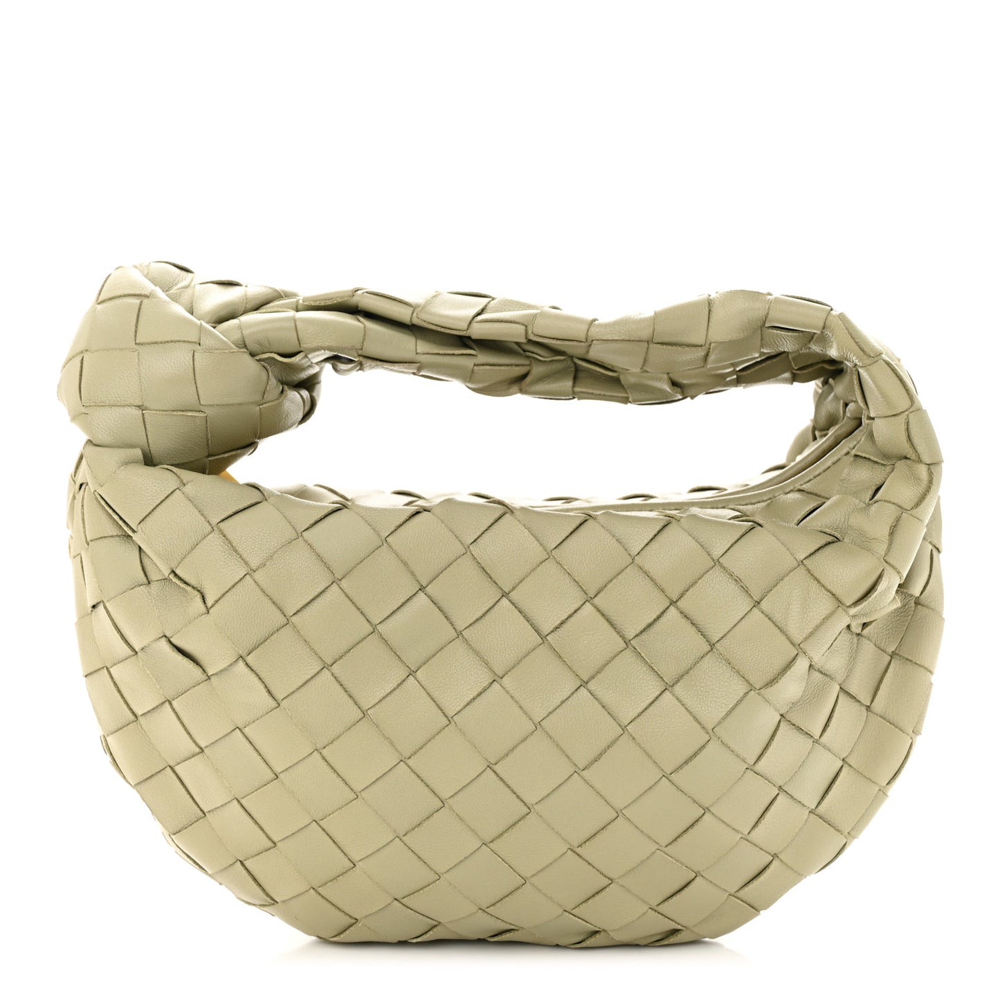 Nappa Intrecciato Mini Jodie Travertine