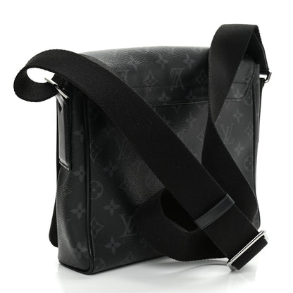 Louis Vuitton Monogram Eclipse District PM Black 3 of 12