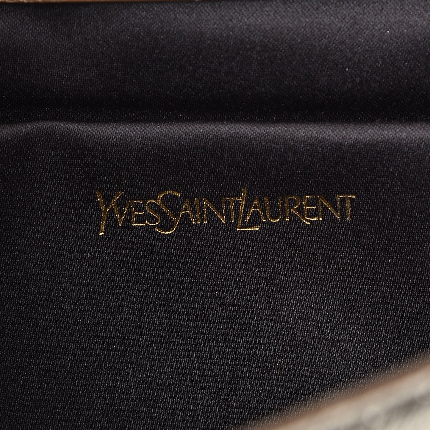 Metallic Calfskin Monogram Large Belle De Jour Clutch Gold