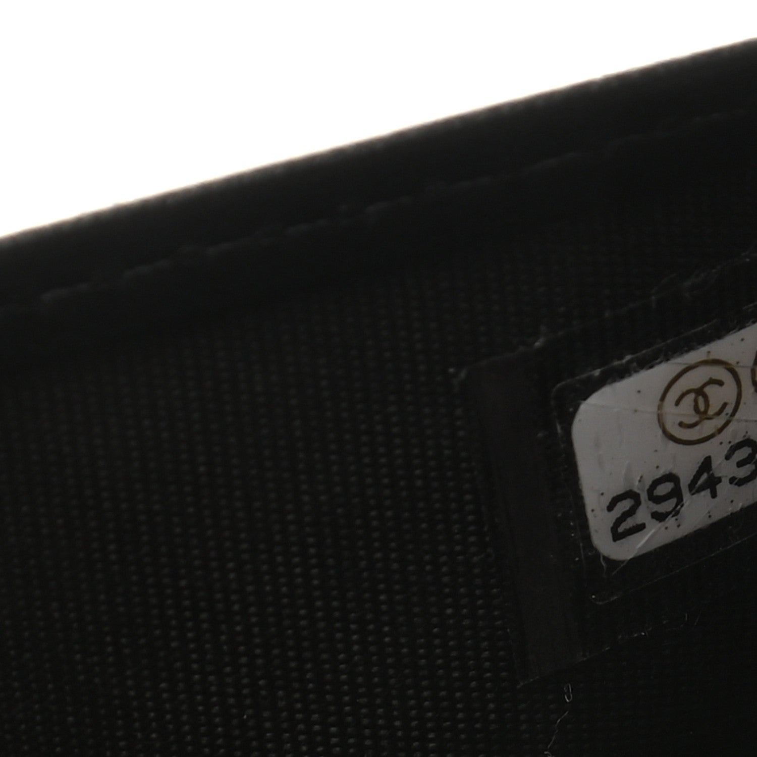 Chanel Caviar Quilted Boy Yen Wallet Black 8 of 9