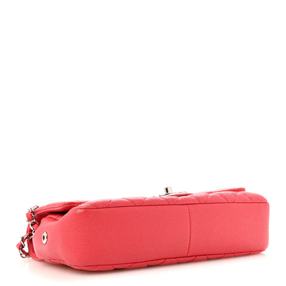 Chanel Caviar Quilted Medium Easy Flap Coral 4 of 16