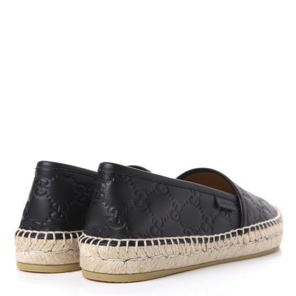 Gucci Guccissima Signature Espadrilles 35 Black 4 of 11