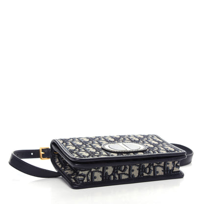 Christian Dior Oblique 30 Montaigne 2-In-1 Pouch Blue 4 of 10