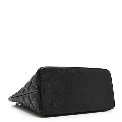 Chanel Caviar Quilted Medallion Tote Black 4 of 11