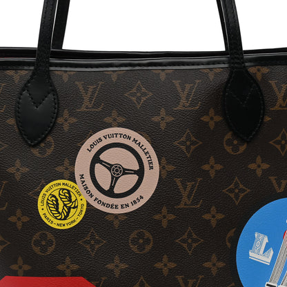 Louis Vuitton Monogram World Tour Neverfull MM 9 of 13