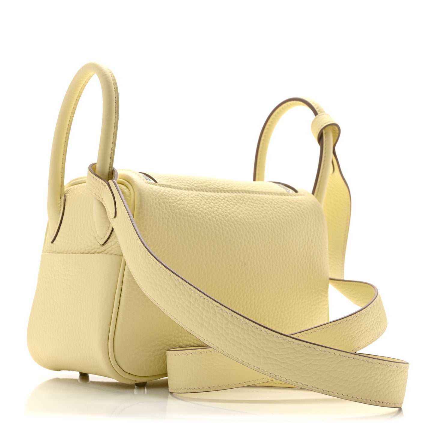 Taurillon Clemence Mini Lindy 20 Jaune Milton